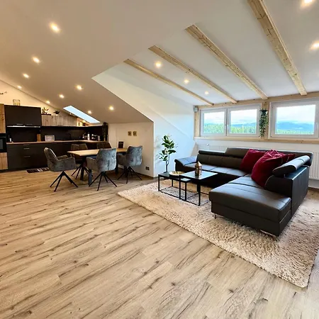 Luxlife - Panorama Bergblick, Sauna, Balkon, Luxus Pur 아파트