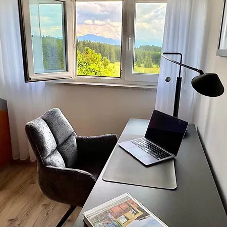 Luxlife - Panorama Bergblick, Sauna, Balkon, Luxus Pur 아파트 부헨베르크