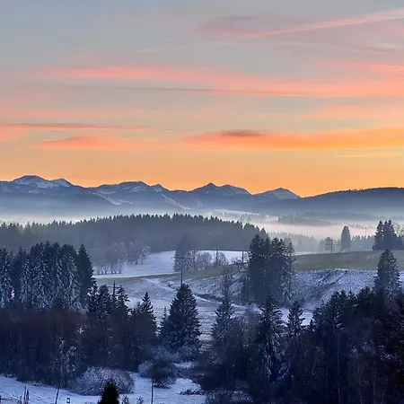 公寓 Luxlife - Panorama Bergblick, Sauna, Balkon, Luxus Pur Buchenberg (Bavaria)